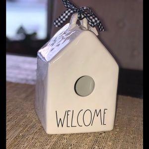 Rae Dunn WELCOME bird house 🐥